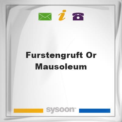 Furstengruft or Mausoleum, Furstengruft or Mausoleum