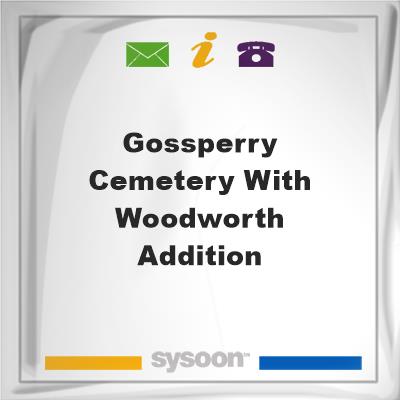 Goss/Perry Cemetery with Woodworth Addition, Goss/Perry Cemetery with Woodworth Addition