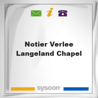 Notier-VerLee-Langeland Chapel, Notier-VerLee-Langeland Chapel