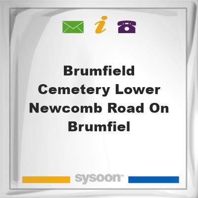 Brumfield Cemetery, Lower Newcomb Road on BrumfielBrumfield Cemetery, Lower Newcomb Road on Brumfiel on Sysoon