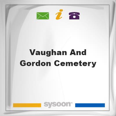 Vaughan and Gordon CemeteryVaughan and Gordon Cemetery on Sysoon