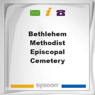 Bethlehem Methodist Episcopal Cemetery, Bethlehem Methodist Episcopal Cemetery
