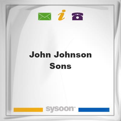 John Johnson & Sons, John Johnson & Sons