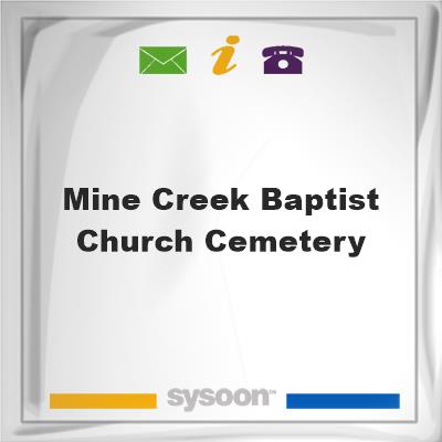 Mine Creek Baptist Church Cemetery, Mine Creek Baptist Church Cemetery