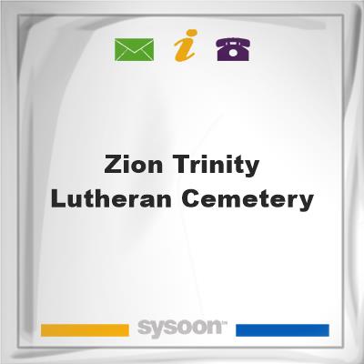 Zion Trinity Lutheran Cemetery, Zion Trinity Lutheran Cemetery