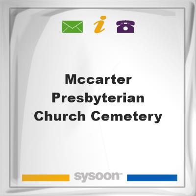 McCarter Presbyterian Church CemeteryMcCarter Presbyterian Church Cemetery on Sysoon