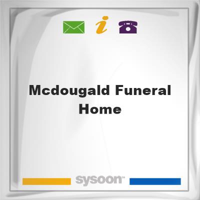 McDougald Funeral HomeMcDougald Funeral Home on Sysoon