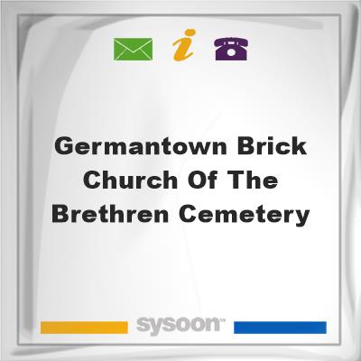 Germantown Brick Church of the Brethren CemeteryGermantown Brick Church of the Brethren Cemetery on Sysoon