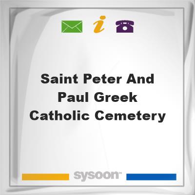 Saint Peter and Paul Greek Catholic CemeterySaint Peter and Paul Greek Catholic Cemetery on Sysoon