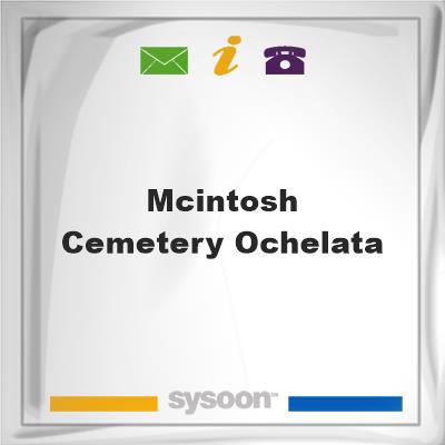 McIntosh Cemetery, Ochelata, McIntosh Cemetery, Ochelata