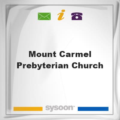Mount Carmel Prebyterian Church, Mount Carmel Prebyterian Church