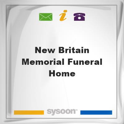 New Britain Memorial Funeral HomeNew Britain Memorial Funeral Home on Sysoon