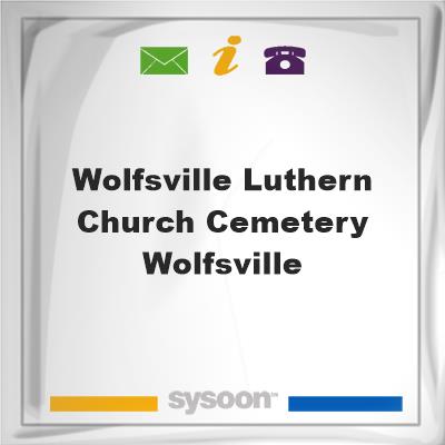 Wolfsville Luthern Church Cemetery, WolfsvilleWolfsville Luthern Church Cemetery, Wolfsville on Sysoon