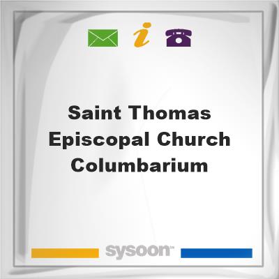Saint Thomas Episcopal Church Columbarium, Saint Thomas Episcopal Church Columbarium