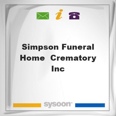 Simpson Funeral Home & Crematory Inc, Simpson Funeral Home & Crematory Inc