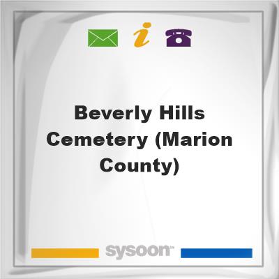 Beverly Hills Cemetery (Marion County)Beverly Hills Cemetery (Marion County) on Sysoon