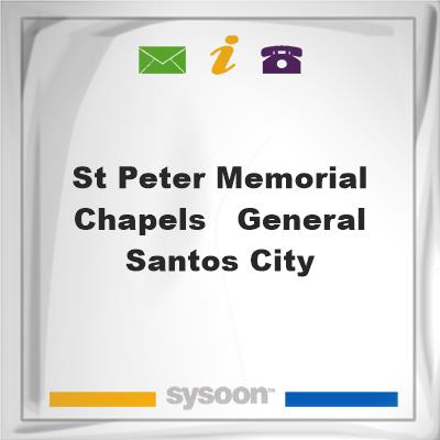 St. Peter Memorial Chapels - General Santos CitySt. Peter Memorial Chapels - General Santos City on Sysoon