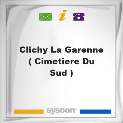 Clichy La Garenne ( cimetiere du sud ), Clichy La Garenne ( cimetiere du sud )