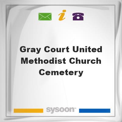 Gray Court United Methodist Church Cemetery, Gray Court United Methodist Church Cemetery