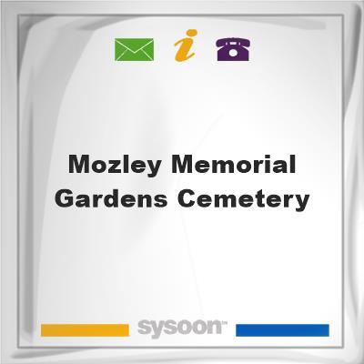 Mozley Memorial Gardens Cemetery, Mozley Memorial Gardens Cemetery