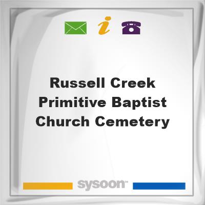 Russell Creek Primitive Baptist Church CemeteryRussell Creek Primitive Baptist Church Cemetery on Sysoon