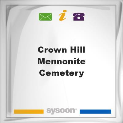 Crown Hill Mennonite Cemetery, Crown Hill Mennonite Cemetery