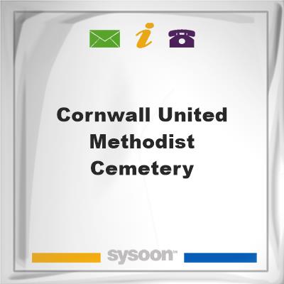 Cornwall United Methodist Cemetery, Cornwall United Methodist Cemetery