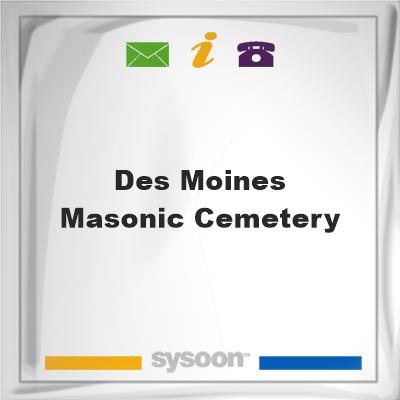 Des Moines Masonic Cemetery, Des Moines Masonic Cemetery