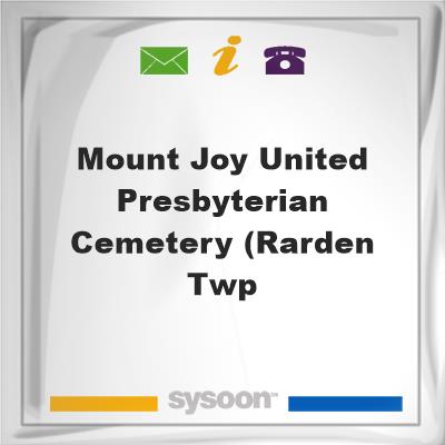 Mount Joy United Presbyterian Cemetery (Rarden Twp, Mount Joy United Presbyterian Cemetery (Rarden Twp