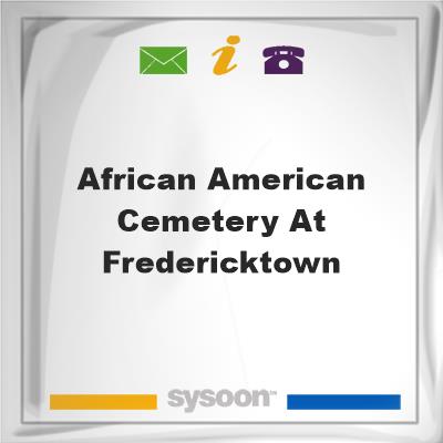 African-American Cemetery at Fredericktown, African-American Cemetery at Fredericktown