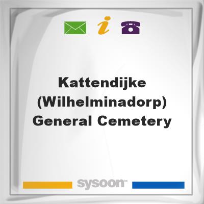 Kattendijke (Wilhelminadorp) General Cemetery, Kattendijke (Wilhelminadorp) General Cemetery