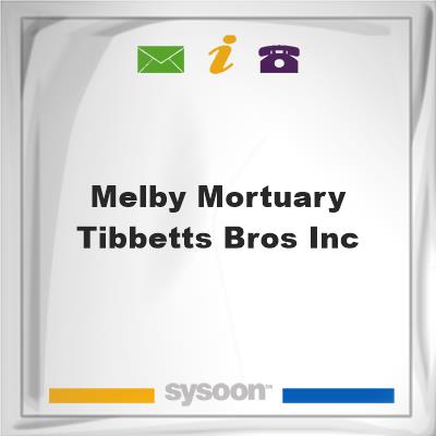 Melby Mortuary Tibbetts Bros Inc, Melby Mortuary Tibbetts Bros Inc