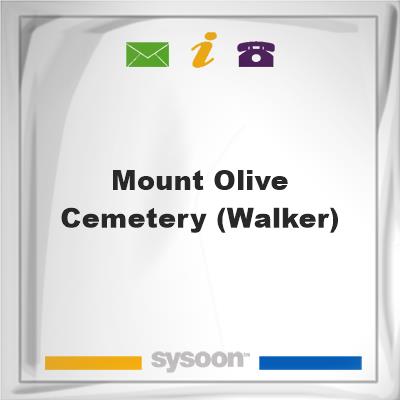 Mount Olive Cemetery (Walker), Mount Olive Cemetery (Walker)