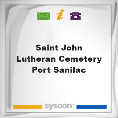 Saint John Lutheran Cemetery, Port Sanilac, Saint John Lutheran Cemetery, Port Sanilac