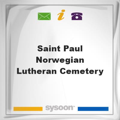 Saint Paul Norwegian Lutheran Cemetery, Saint Paul Norwegian Lutheran Cemetery