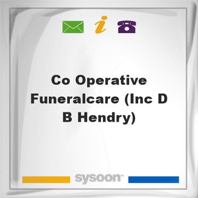 Co-operative Funeralcare (inc. D B Hendry)Co-operative Funeralcare (inc. D B Hendry) on Sysoon