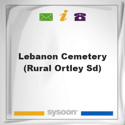 Lebanon Cemetery (rural Ortley, SD)Lebanon Cemetery (rural Ortley, SD) on Sysoon