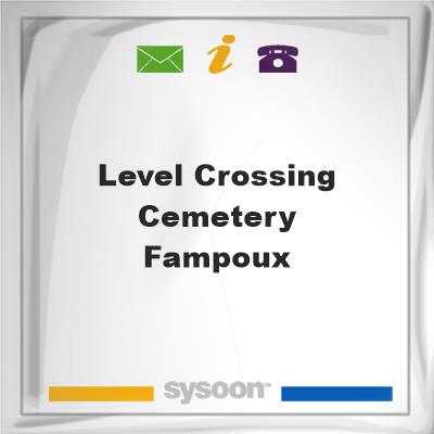 Level Crossing Cemetery, FampouxLevel Crossing Cemetery, Fampoux on Sysoon