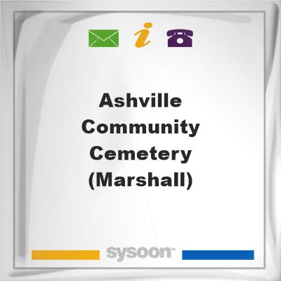 Ashville Community Cemetery (Marshall), Ashville Community Cemetery (Marshall)