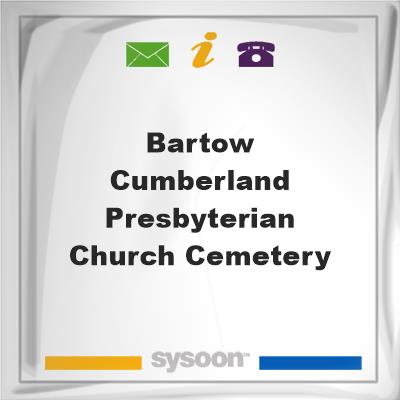 Bartow Cumberland Presbyterian Church Cemetery, Bartow Cumberland Presbyterian Church Cemetery