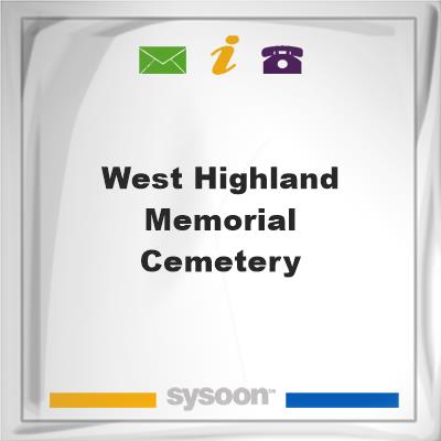 West Highland Memorial Cemetery, West Highland Memorial Cemetery