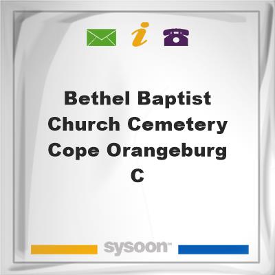 Bethel Baptist Church Cemetery, Cope, Orangeburg C, Bethel Baptist Church Cemetery, Cope, Orangeburg C