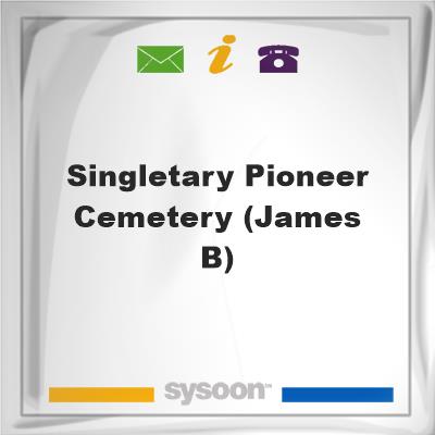 Singletary Pioneer Cemetery (James B.), Singletary Pioneer Cemetery (James B.)