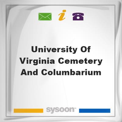 University of Virginia Cemetery and ColumbariumUniversity of Virginia Cemetery and Columbarium on Sysoon