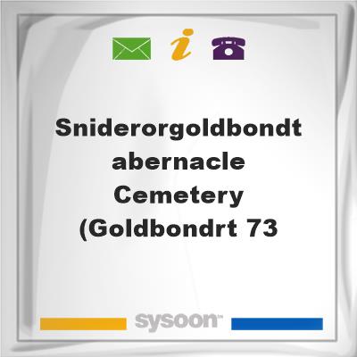 Snider/orGoldbondTabernacle Cemetery(GoldbondRt 73, Snider/orGoldbondTabernacle Cemetery(GoldbondRt 73