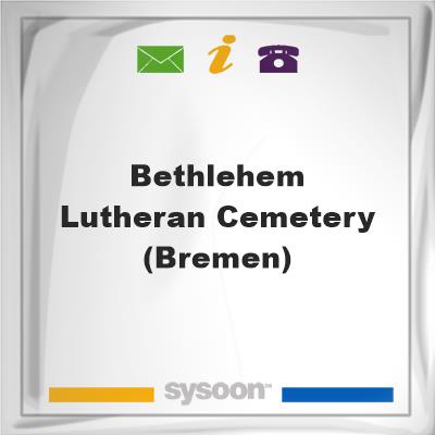 Bethlehem Lutheran Cemetery (Bremen)Bethlehem Lutheran Cemetery (Bremen) on Sysoon
