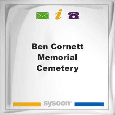 Ben Cornett Memorial Cemetery, Ben Cornett Memorial Cemetery