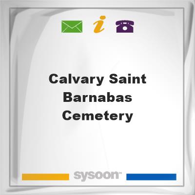Calvary-Saint Barnabas CemeteryCalvary-Saint Barnabas Cemetery on Sysoon