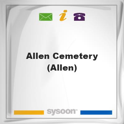 Allen Cemetery (Allen), Allen Cemetery (Allen)