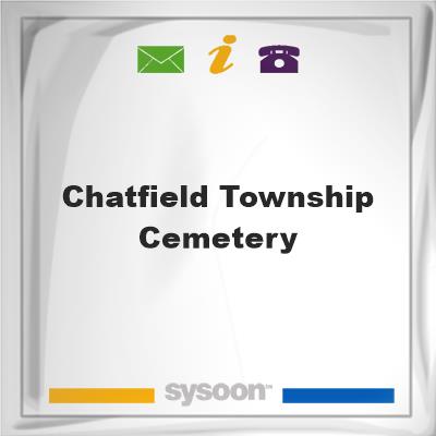 Chatfield Township Cemetery, Chatfield Township Cemetery